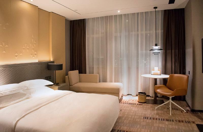 Grand Skylight International Hotel Haoyue Shenzhen Baoan Int'L Exhibition Center ภายนอก รูปภาพ