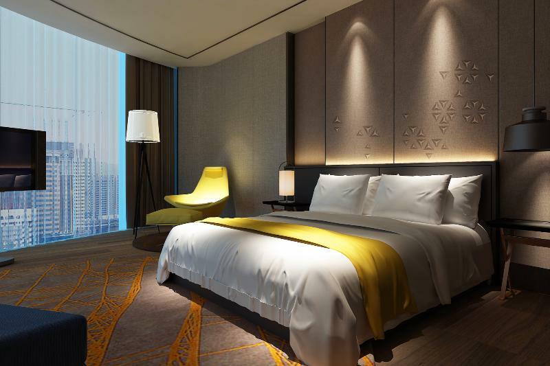 Grand Skylight International Hotel Haoyue Shenzhen Baoan Int'L Exhibition Center ภายนอก รูปภาพ