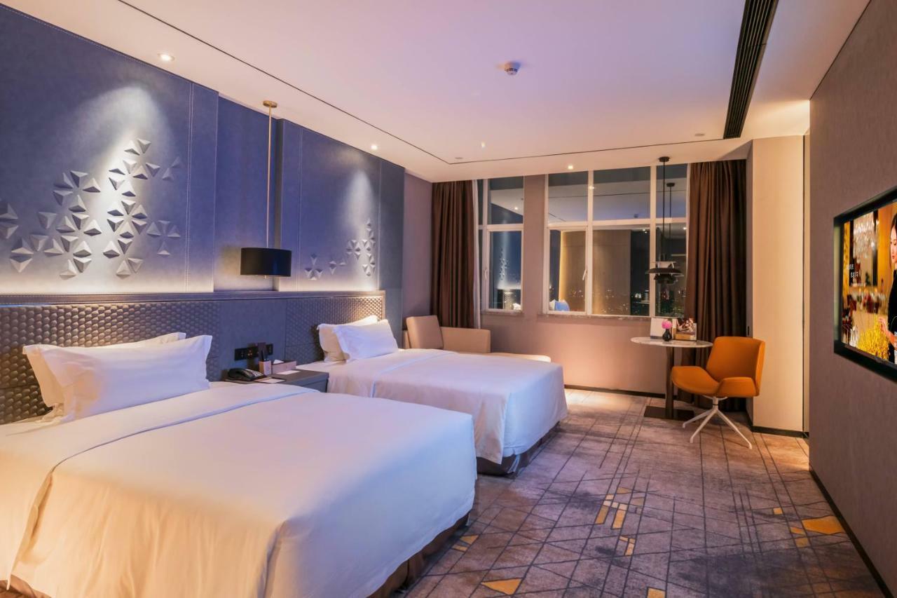 Grand Skylight International Hotel Haoyue Shenzhen Baoan Int'L Exhibition Center ภายนอก รูปภาพ