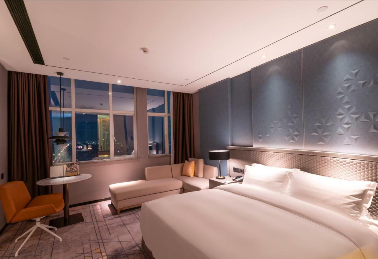 Grand Skylight International Hotel Haoyue Shenzhen Baoan Int'L Exhibition Center ภายนอก รูปภาพ