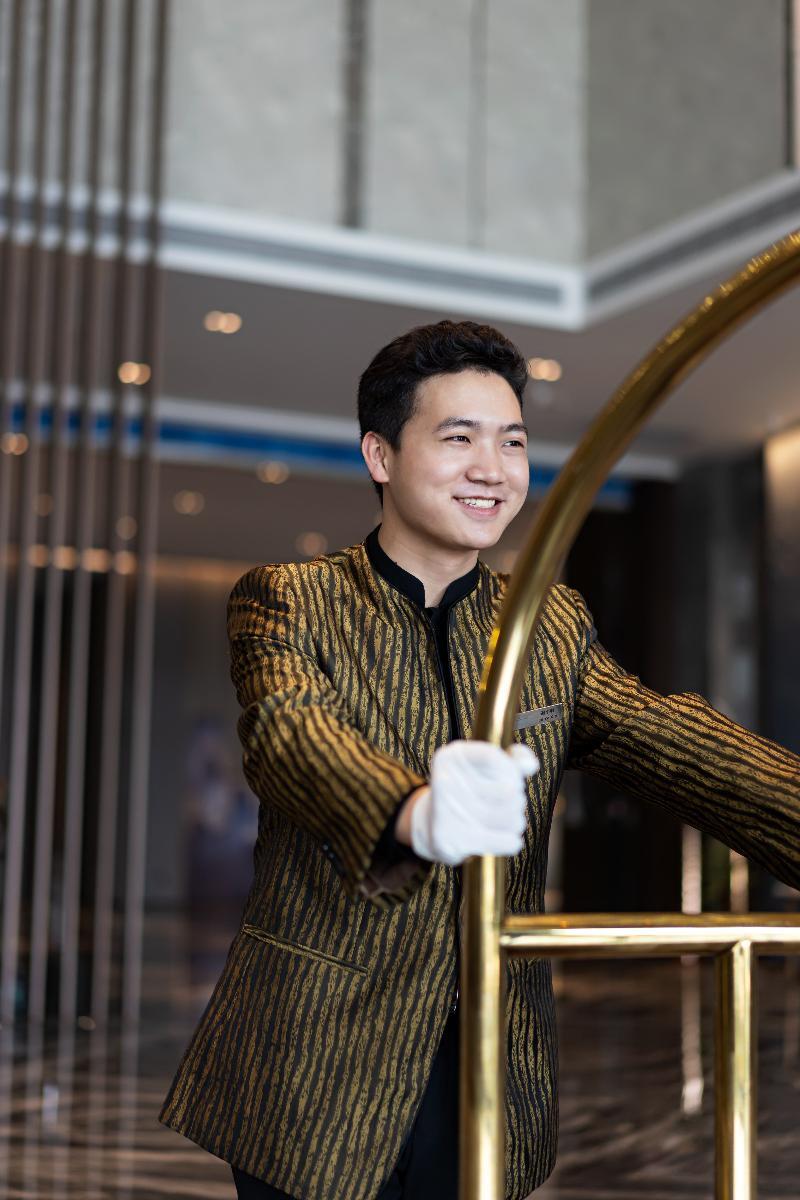 Grand Skylight International Hotel Haoyue Shenzhen Baoan Int'L Exhibition Center ภายนอก รูปภาพ